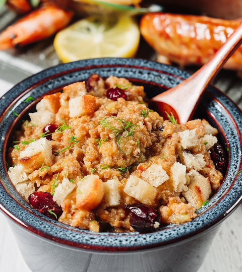 Sausage, Apple, and Cranberry Stuffing