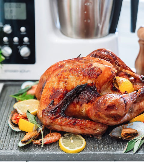 Red Chili and Orange Glazed Turkey