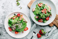 Spinach Salad & Candy Pecan with Apple Vinaigrette